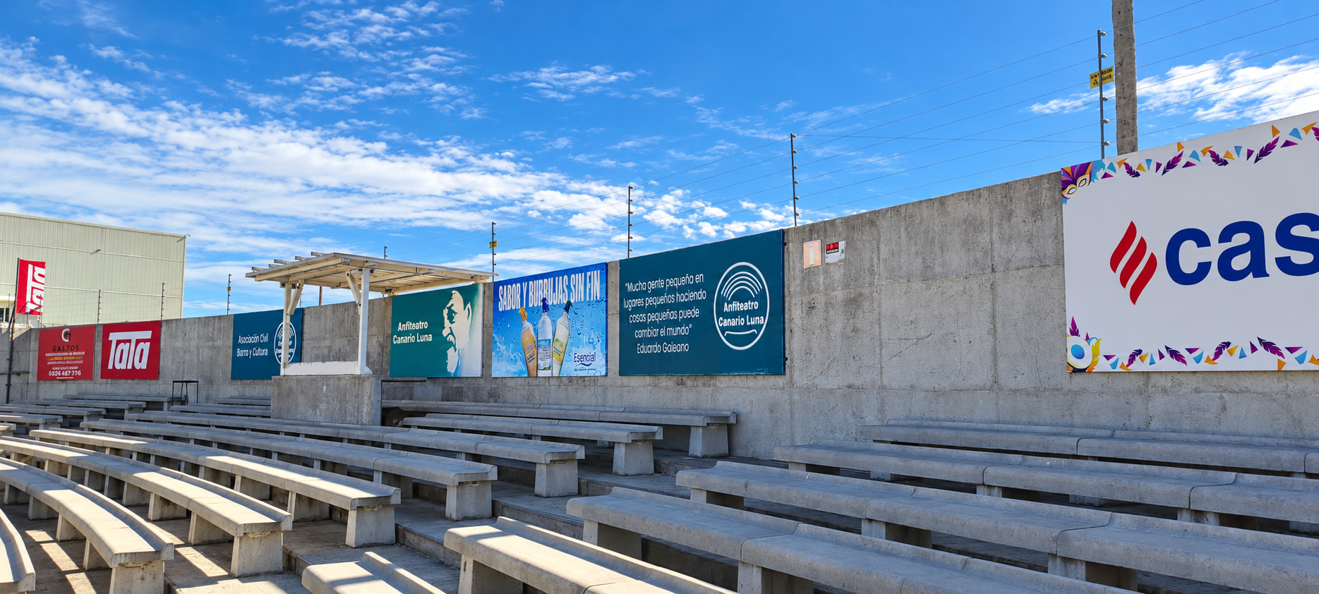 Vista del perímetro desde el interior
