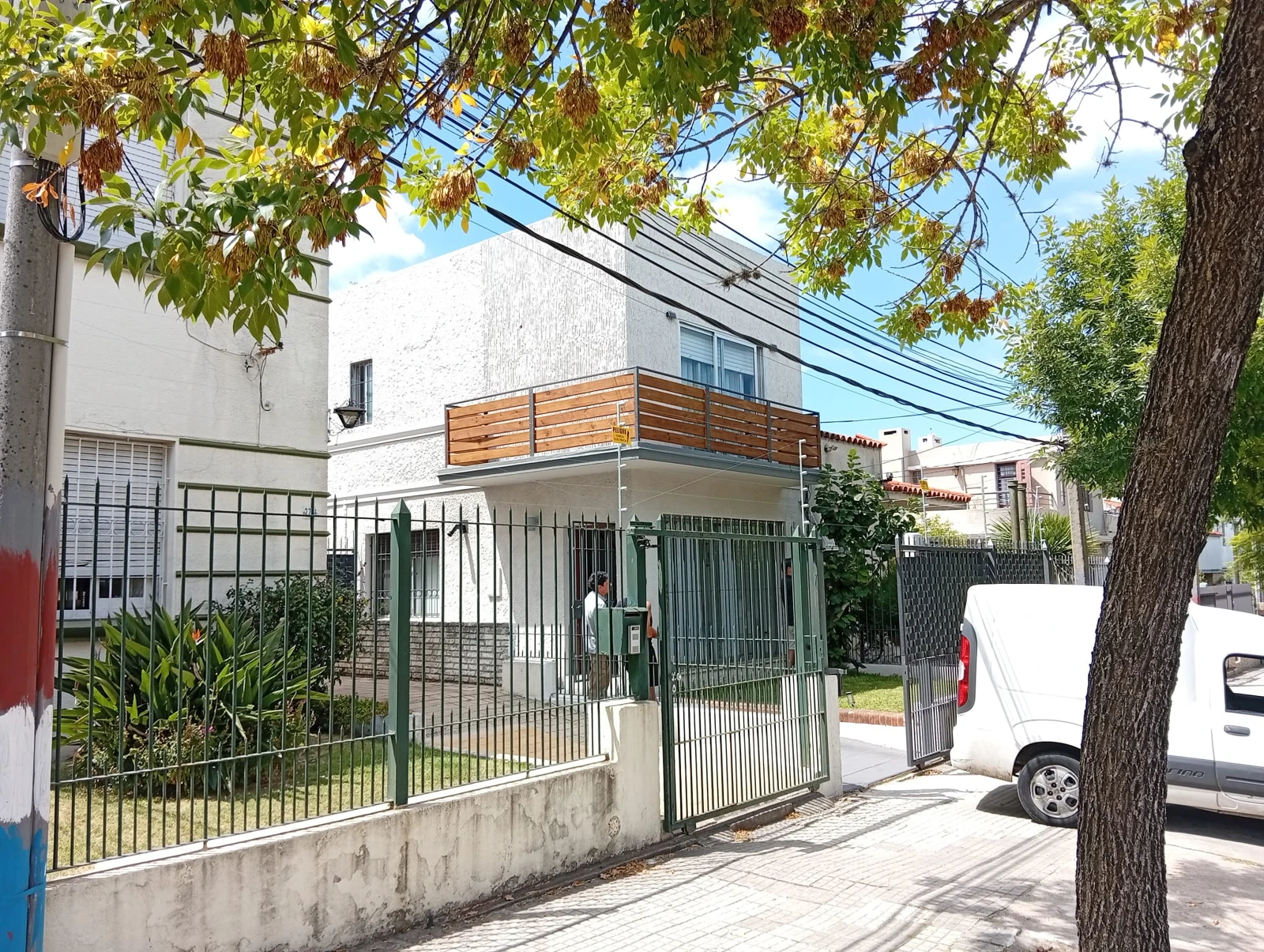 Cerca perimetral en vivienda